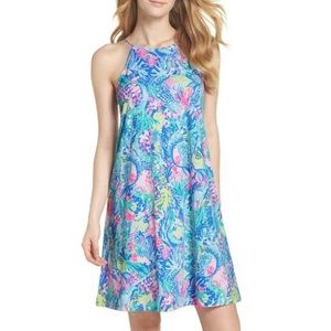Lilly Pulitzer Mermaid Cove Margot Swing Dress Women’s XS